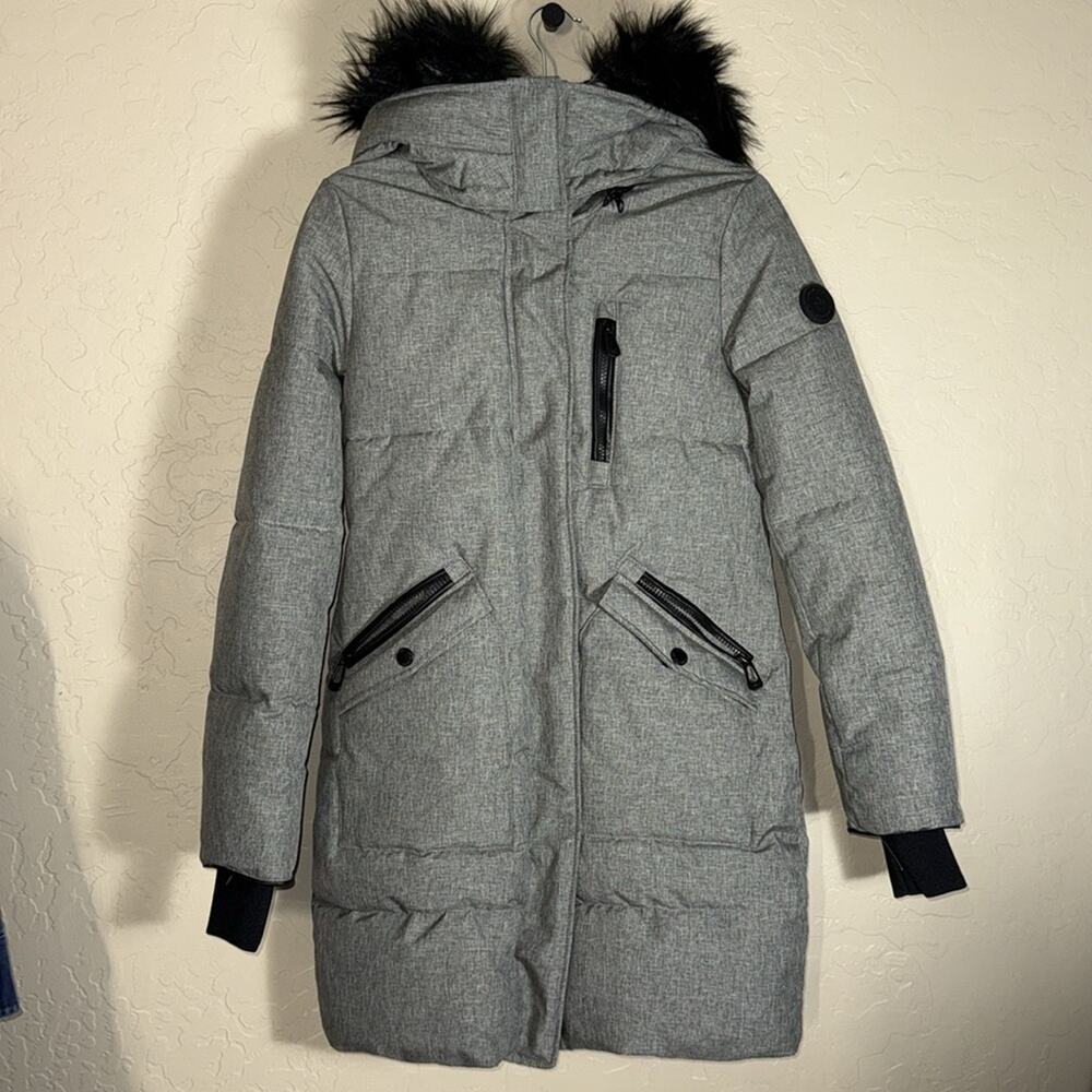 Noize Meg Heavyweight Parka grey size small NWOT